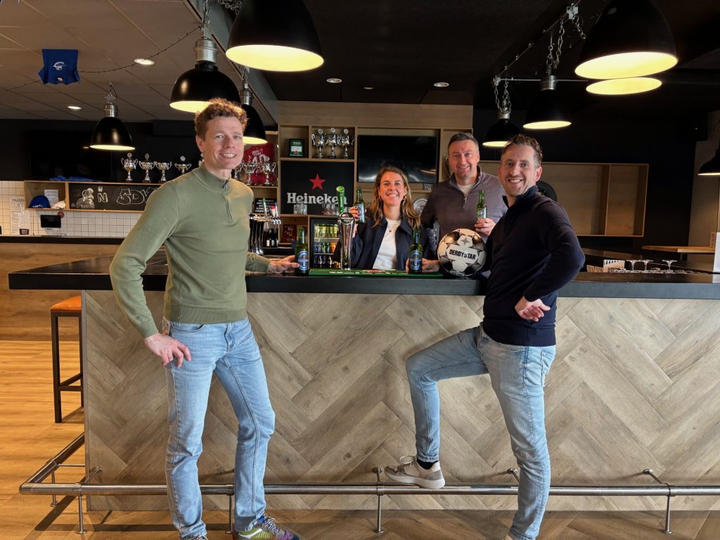 Heineken blijft op de tap bij SDV Barneveld: contract met drie jaar verlengd